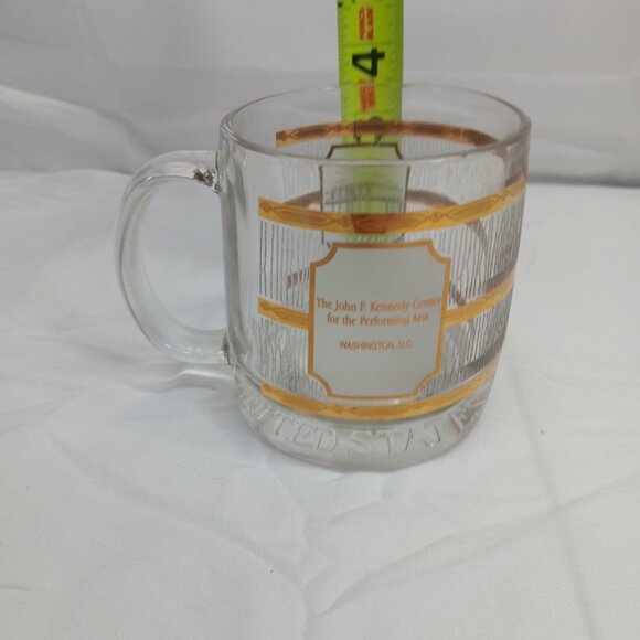 JFK Performing Arts Glass Coffee Mug - Picture 6 of 9